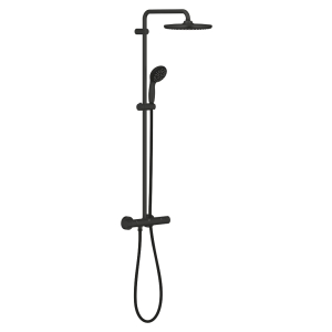 Душевая система GROHE Vitalio Start System 250 с термостатом для душа, черный (266772430)