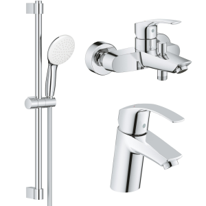 Комплект смесителей GROHE Tempesta с душевым гарнитуром, хром (NB0076)