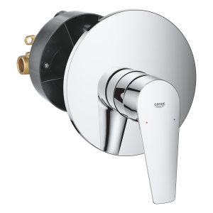 Смеситель для душа GROHE BauEdge в комплекте с монтажной частью, хром (29078001)