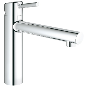 Смеситель для кухонной мойки GROHE Concetto с высоким изливом, хром (31128001)