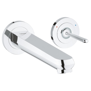 Внешняя часть смесителя для раковины GROHE Eurodisc Joy на 2 отверстия, L-Size, хром (19969000)
