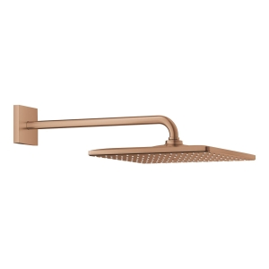 Верхний душ GROHE Rainshower Mono 310 Cube, 9,5 л/мин, 1 режим, 422 мм, теплый закат матовый (26564DL0)