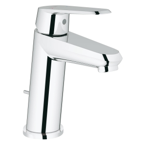 Смеситель для раковины GROHE Eurodisc Cosmopolitan с донным клапаном, S-size, хром (23049002)