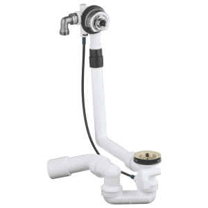 Наливной, сливной и переливной гарнитур GROHE Talentofill, никель матовый (28990EN0)