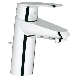Смеситель для раковины GROHE Eurodisc Cosmopolitan с донным клапаном, S-size, хром (2338420E)