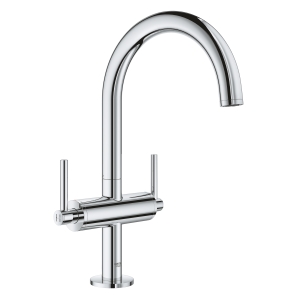 Смеситель для раковины GROHE Atrio двухвентильный, хром (21022003)