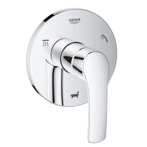 Внешняя часть переключателя потоков GROHE Eurosmart на 3 положения, хром (19972002)