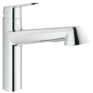 Смеситель для кухни GROHE Eurodisc Cosmopolitan, хром (32257002)