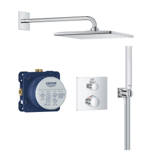 Душевая система GROHE Grontherm с термостатом для душа, хром (34870000)