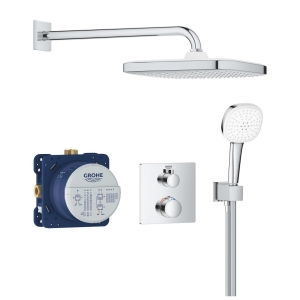 Душевая система GROHE Grontherm с термостатом для душа, хром (34871000)