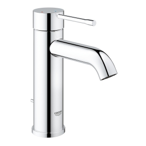 Смеситель для раковины GROHE Essence с донным клапаном, S-size, хром (23591001)