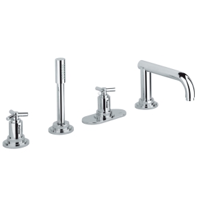 Внешняя часть термостата для ванны GROHE Atrio Ypsilon с душевым гарнитуром, хром (19141000)