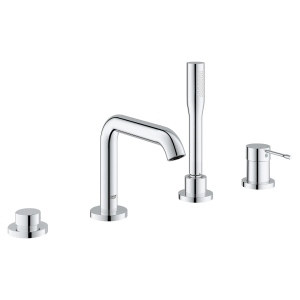 Смеситель для ванны GROHE Essence на 4 отверстия, на край ванны, хром (19578001)