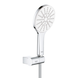 Душевой набор GROHE Rainshower SmartActive 130, 3 режима, 1500 мм, 9,5 л/мин, белая луна (26580LS0)