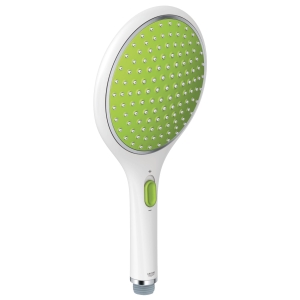 Ручной душ GROHE Rainshower Solo, 2 режима, белая луна/зеленый (27272LS0)