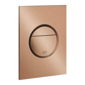 Панель смыва для унитаза GROHE Nova Cosmopolitan S, 3 режима, теплый закат матовый (37601DL0)