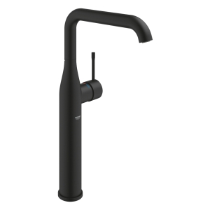 Смеситель для раковины GROHE Essence без донного клапана, XL-size, фантомный черный (24170KF1)