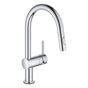 Смеситель для кухни GROHE Minta Touch сенсорный с вытяжным душем, хром (31358002)