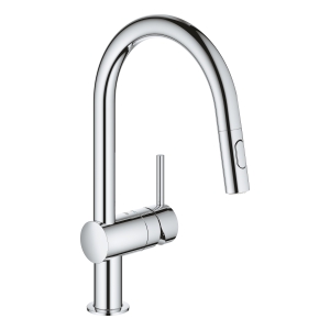 Смеситель для кухни GROHE Minta с вытяжным душем, хром (32321002)