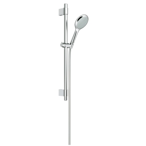 Душевой гарнитур GROHE Rainshower Solo 100, 1 режим струи, душевая штанга 600 мм, хром (27528000)