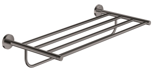 Держатель для банного полотенца GROHE Essentials, тёмный графит глянец (40800A01)