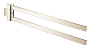 Держатель для полотенца GROHE Selection, двойной, поворотный, никель глянец (41063BE0)