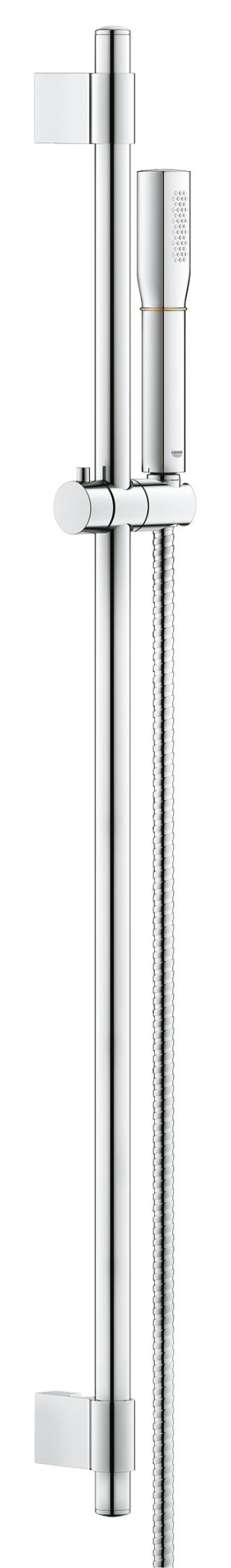 Душевой гарнитур GROHE SPA Grandera Stick, 1 режим струи, душевая штанга 900 мм, 7,6 л/мин, хром/золото (26038IG0)