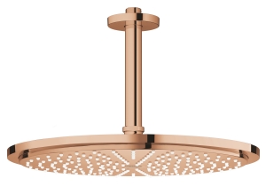 Верхний душ GROHE Rainshower, 9,5 л/мин, 1 режим, 142 мм, теплый закат глянец (26067DA0)