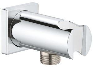 Подключение для душевого шланга с держателем ручного душа GROHE Euphoria, квадр. розетка (26659000)