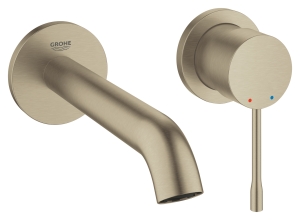 Внешняя часть смесителя для раковины GROHE Essence скрытого монтажа, на 2 отверстия, M-Size, никель матовый (29192EN1)