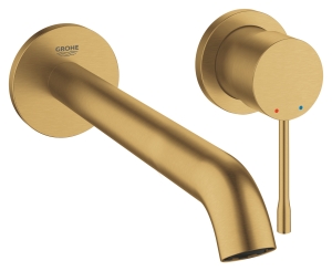 Внешняя часть смесителя для раковины GROHE Essence скрытого монтажа, на 2 отверстия, L-Size, холодный рассвет матовый (29193GN1)