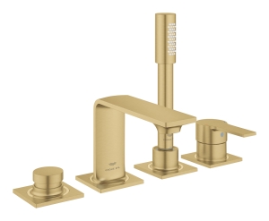 Смеситель для ванны GROHE Allure на 4 отверстия, на край ванны, холодный рассвет матовый (19316GN1)