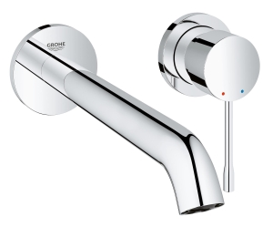 Внешняя часть смесителя для раковины GROHE Essence на 2 отверстия, L-Size, хром (19967001)