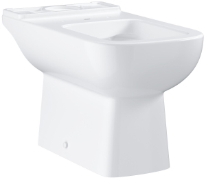 Унитаз напольный безободковый GROHE Bau Edge, альпин-белый (39811000)