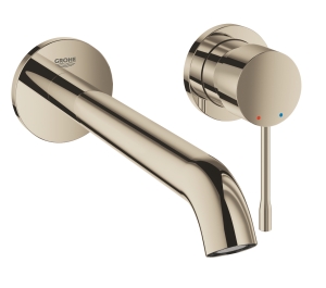 Внешняя часть смесителя для раковины GROHE Essence скрытого монтажа, на 2 отверстия, L-Size, никель глянец (29193BE1)