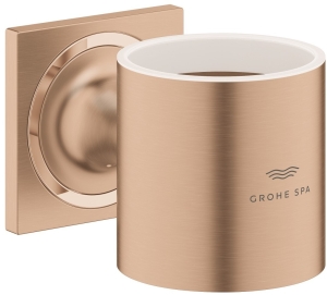 Держатель стакана и дозатора жидкого мыла GROHE Allure, теплый закат матовый (40278DL1)