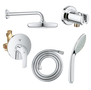 Готовый набор для душа GROHE Eurosmart, хром, (124440)