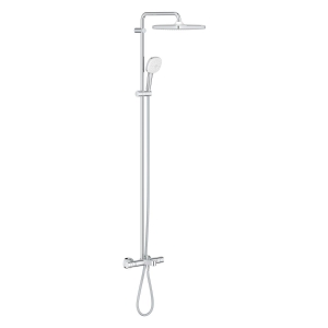 Душевая система GROHE Tempesta System 250 Cube с термостатом для ванны, хром (26691001)