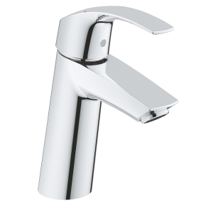 Смеситель для раковины GROHE Eurosmart с нажимным донным клапаном, M-Size, хром (23923002)