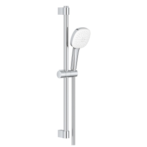 Душевой гарнитур GROHE Tempesta Cube 110, 2 режима струи, душевая штанга 600 мм, 7,4 л/мин, хром (26904003)
