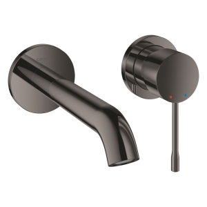 Внешняя часть смесителя для раковины GROHE Essence на 2 отверстия, M-Size, темный графит (19408A01)