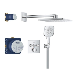 Душевая система GROHE Grohtherm SmartControl с термостатом для душа, хром (34864000)