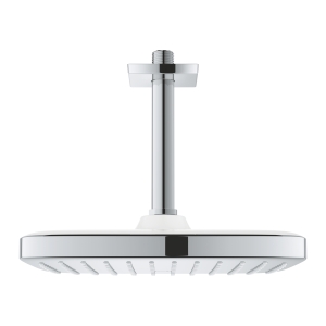 Верхний душ GROHE Tempesta cube 250, 9,5 л/мин, 1 режим, 142 мм, хром/белый (26688000)