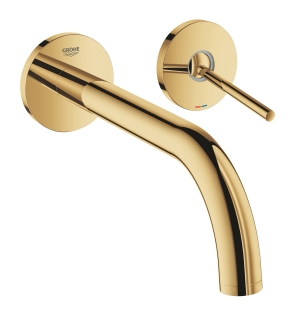 Внешняя часть смесителя для раковины GROHE Atrio Joy настенного монтажа на 2 отверстия, холодный рассвет глянец (19918GL3)