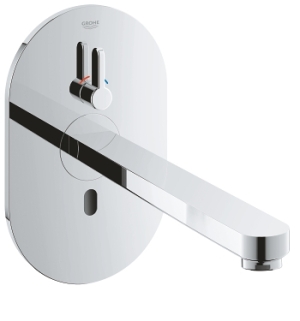 Внешняя часть смесителя для раковины GROHE Eurosmart Cosmopolitan E инфракрасный, хром (36376000)