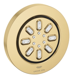 Боковой душ GROHE Rainshower Aqua, круглый, 2 режима струи, холодный рассвет матовый (26801GN0)
