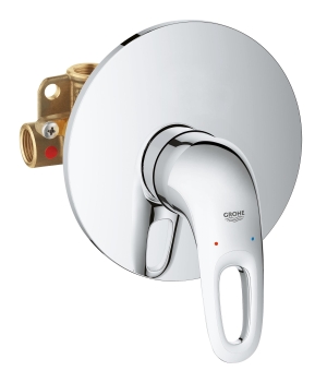 Смеситель для душа GROHE Eurostyle в комплекте с монтажной частью, хром (33635003)