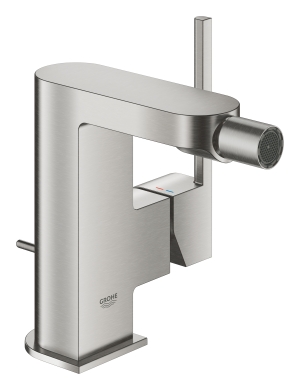 Смеситель для биде GROHE Plus с донным клапаном, суперсталь (33241DC3)