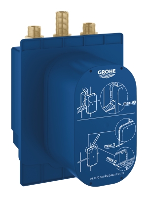 Встраиваемая часть термостата для душа GROHE Eurosmart Cosmopolitan E Special, питание от сети (36416001)
