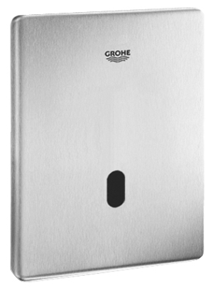 Панель смыва для писсуара GROHE Tectron Skate, 1 режим, нержавеющая сталь (37321SD1)